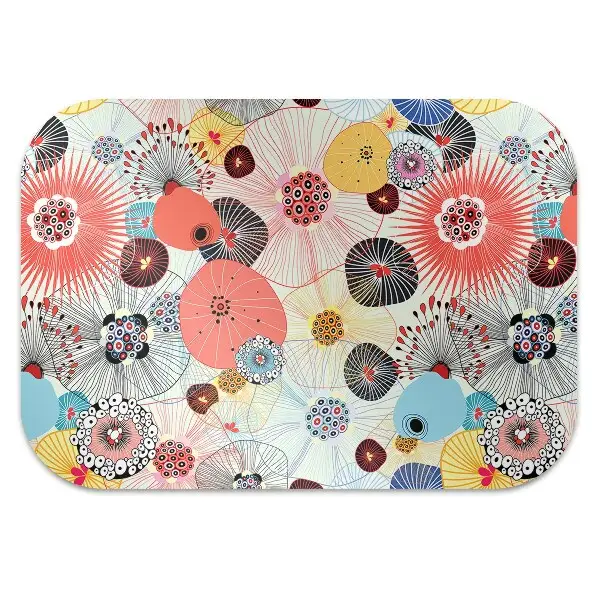 protectie podea scaun model floral
