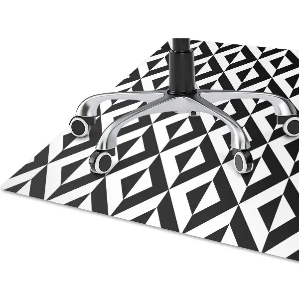 covoras protectie podea iluzie geometrică