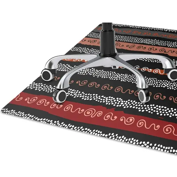 protectie podea scaun model tribal