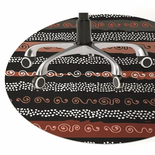 protectie podea scaun model tribal