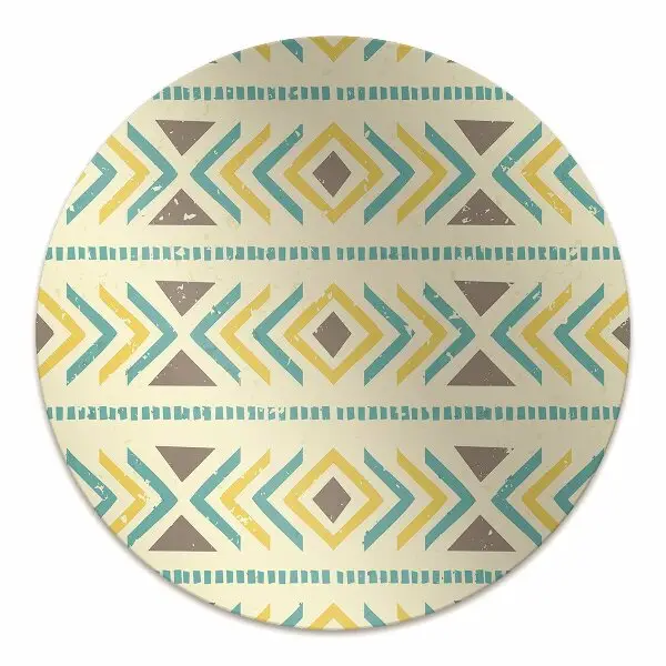 protectie podea birou model geometric