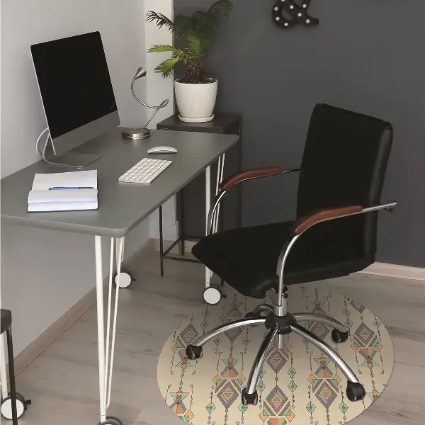 Covoras pentru protectie pardosea stilul aztec