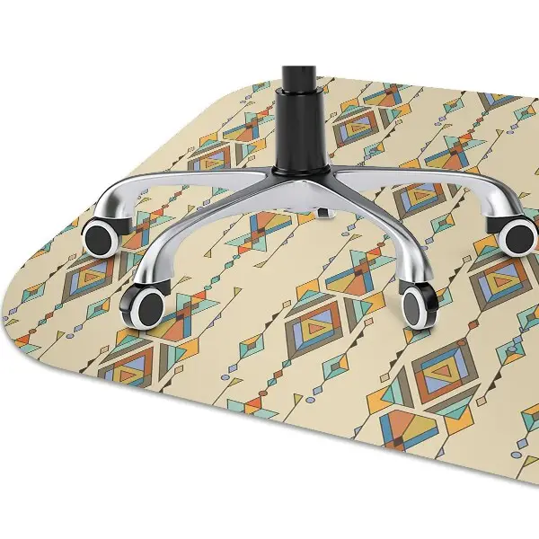Covoras pentru protectie pardosea stilul aztec