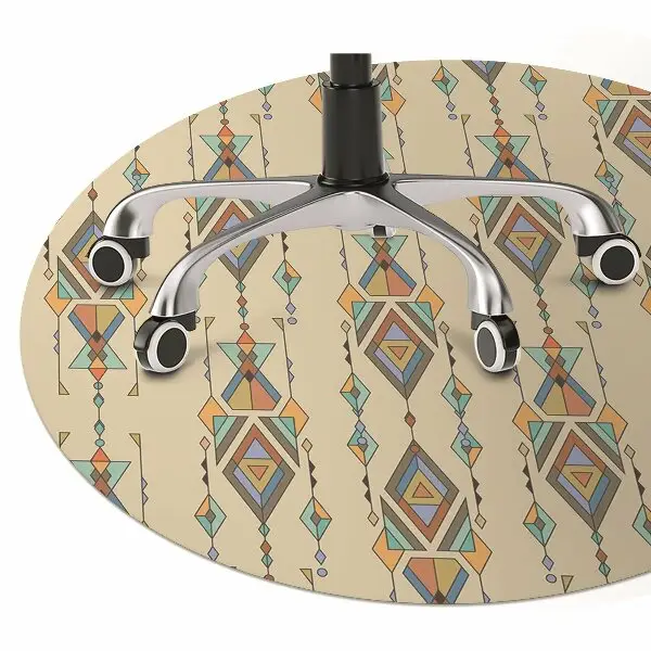 Covoras pentru protectie pardosea stilul aztec