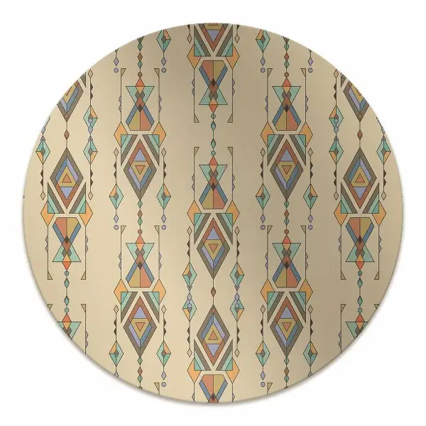 Covoras pentru protectie pardosea stilul aztec