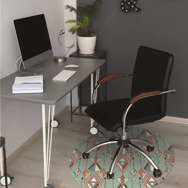 Covorașe pentru scaune model aztec
