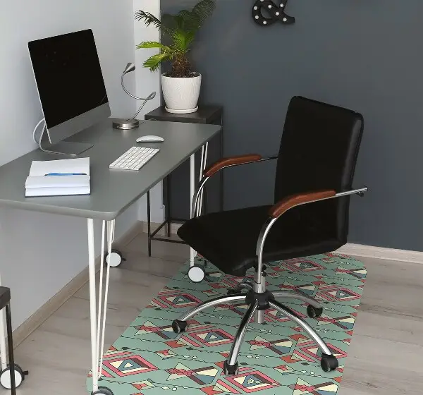 Covorașe pentru scaune model aztec