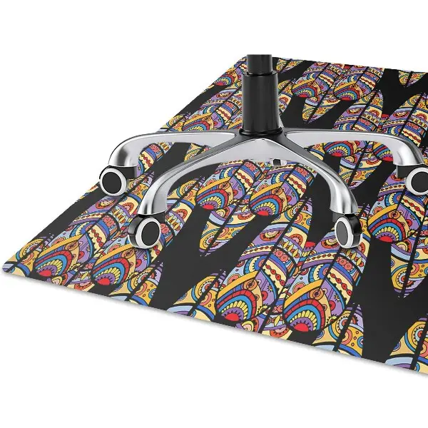 protectie podea scaun birou Arta tribal