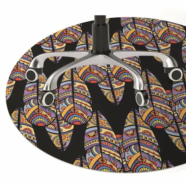 protectie podea scaun birou Arta tribal