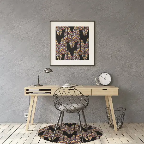 protectie podea scaun birou Arta tribal