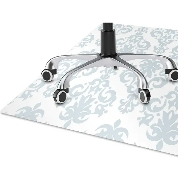 protectie podea scaun birou ornament gri