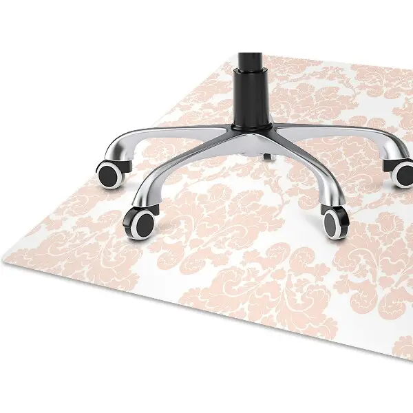 protectie podea scaun birou floare de ornament