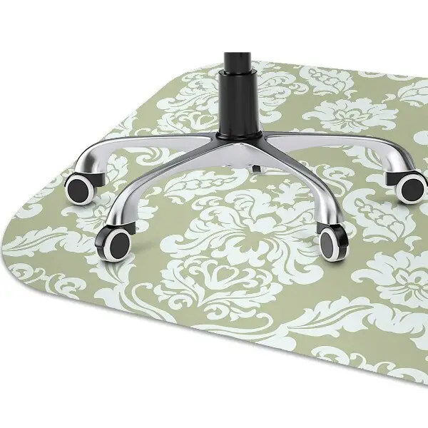 protectie podea birou ornament verde