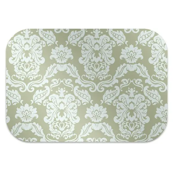 protectie podea birou ornament verde