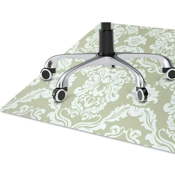 protectie podea birou ornament verde
