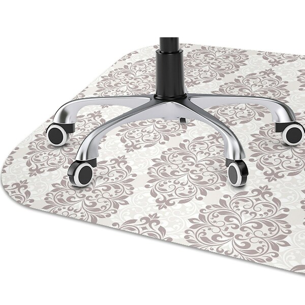 protectie podea scaun birou model de damasc