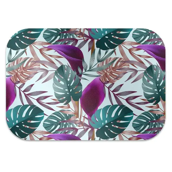 protectie podea birou frunze tropicale