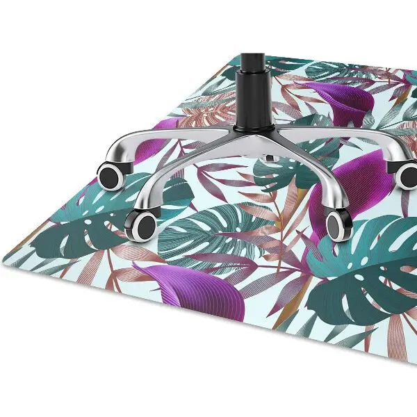 protectie podea birou frunze tropicale