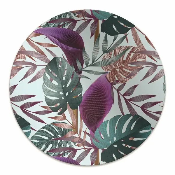 protectie podea birou frunze tropicale