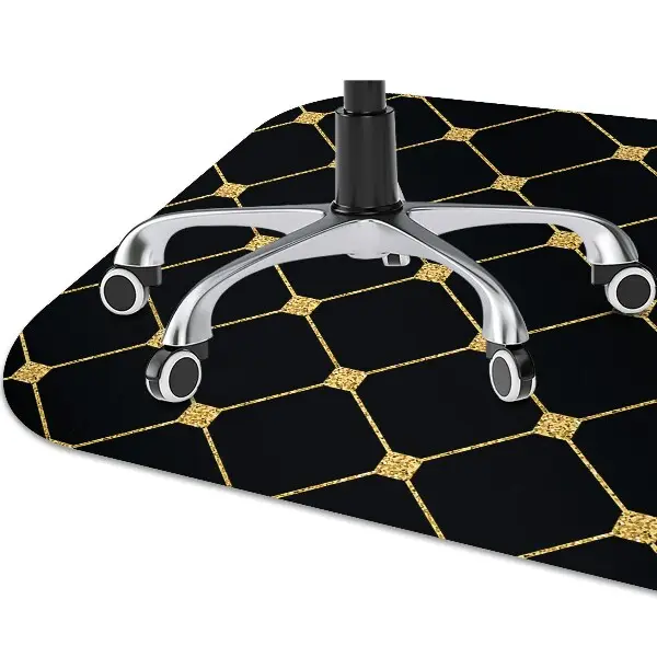 Covoras pentru protectie pardosea diamante de aur