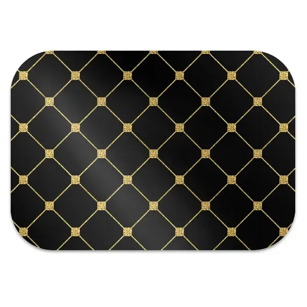 Covoras pentru protectie pardosea diamante de aur