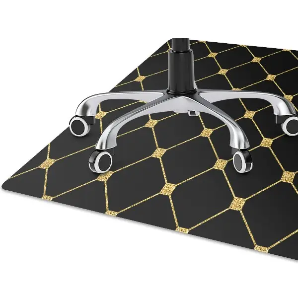 Covoras pentru protectie pardosea diamante de aur