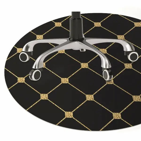 Covoras pentru protectie pardosea diamante de aur