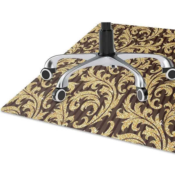 protectie podea birou model cu frunze