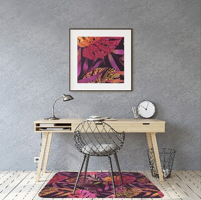 protectie podea birou junglă violet