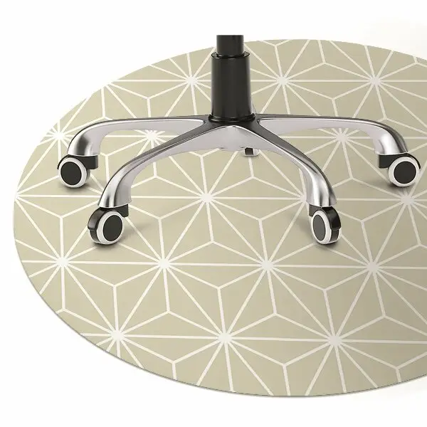Covoras pentru protectie pardosea model geometric
