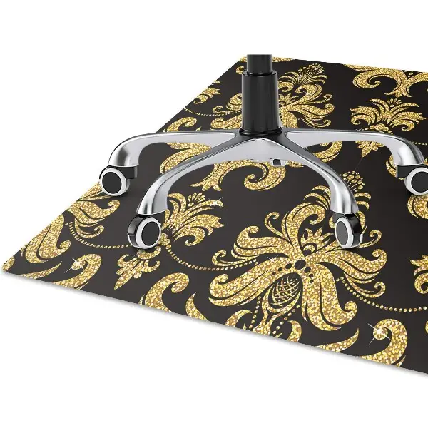 covoras protectie podea ornament de aur