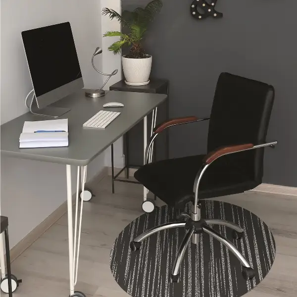 protectie podea scaun Design negru