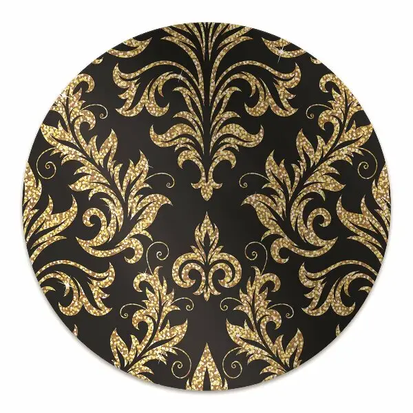 protectie podea scaun ornament de aur