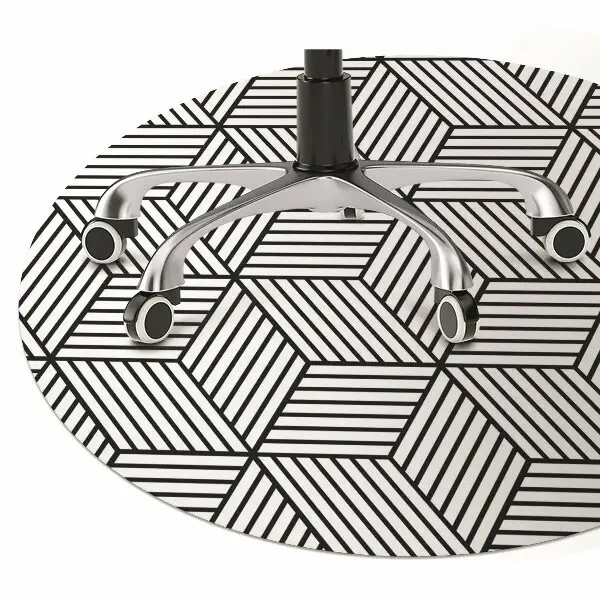covoras protectie podea cuburi geometrice