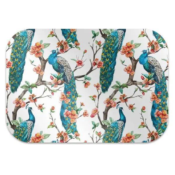 protectie podea scaun Peacock colorat
