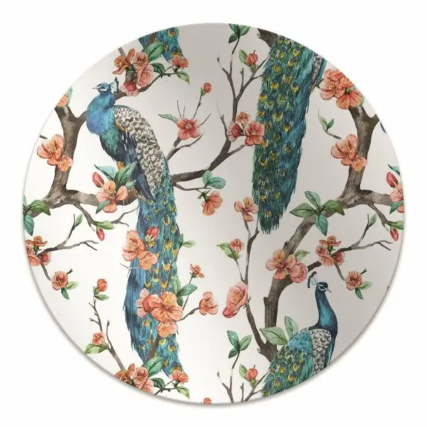 protectie podea scaun Peacock colorat