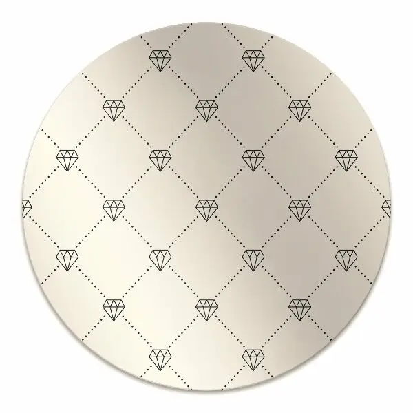 Covoras pentru protectie pardosea Model în diamante