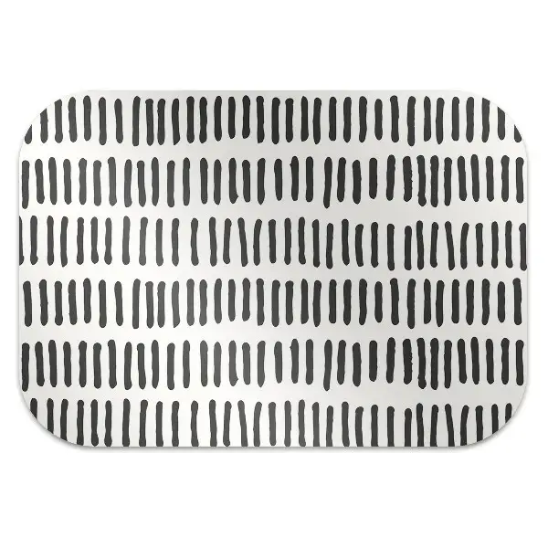 Covoras pentru protectie pardosea linii abstracte