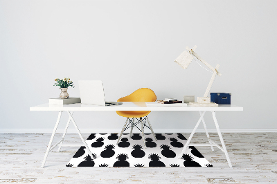 protectie podea scaun birou ananasul negru