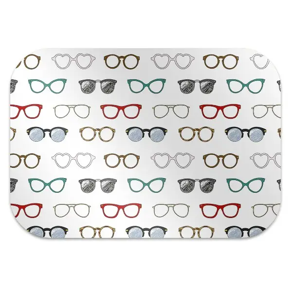 Covorașe pentru scaune ochelari retro