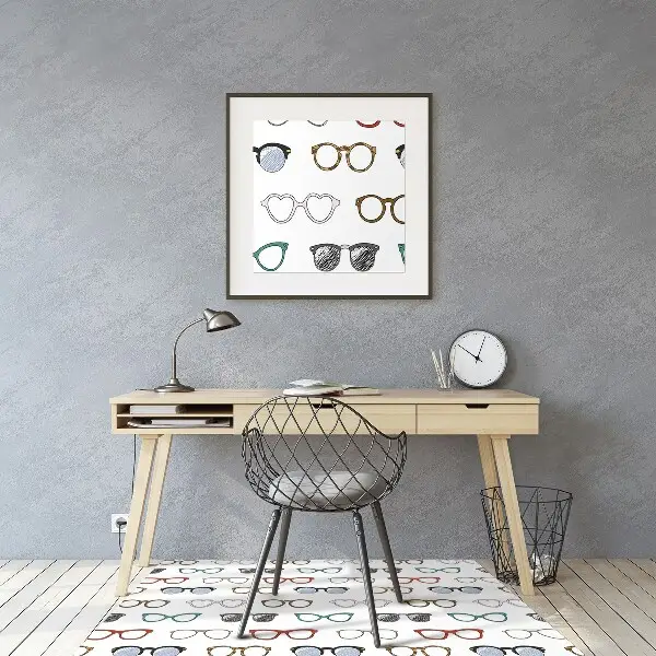 Covorașe pentru scaune ochelari retro