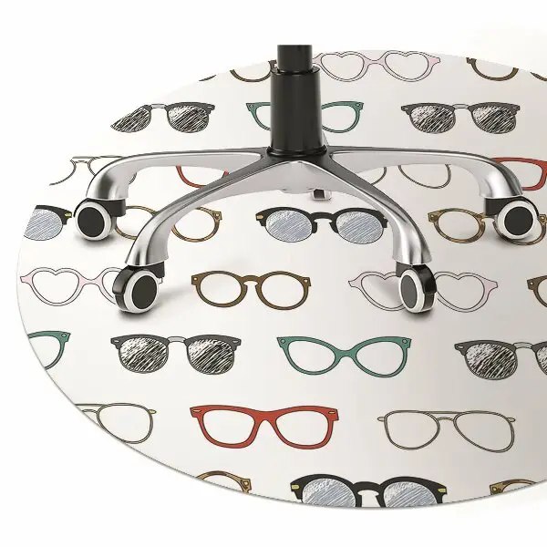 Covorașe pentru scaune ochelari retro