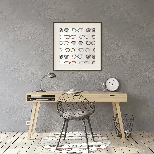 Covorașe pentru scaune ochelari retro