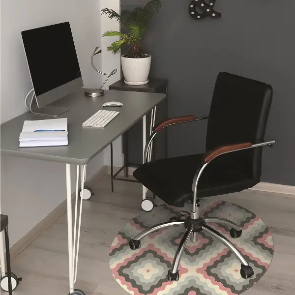 Covoras pentru protectie pardosea iluzie retro