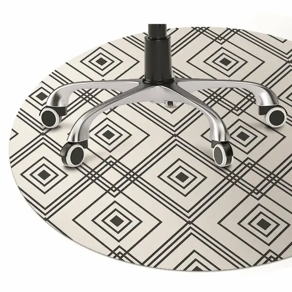 protectie podea birou iluzie geometrică