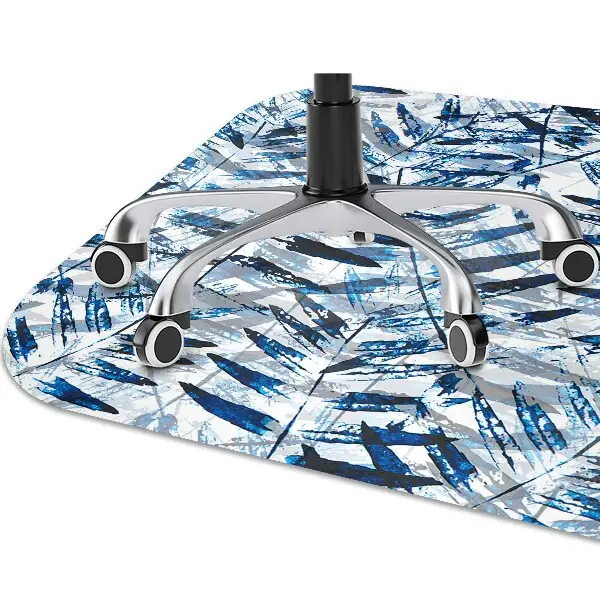 protectie podea scaun birou frunze tropicale