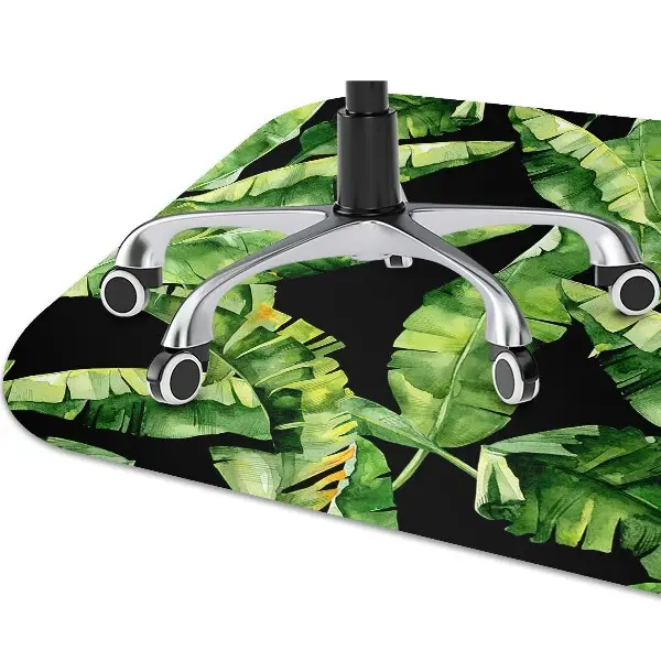 protectie podea scaun birou frunze tropicale