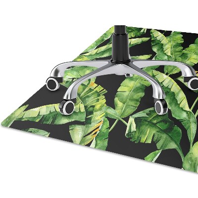 protectie podea scaun birou frunze tropicale