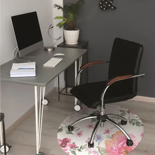 covoras protectie podea acuarelă Roses