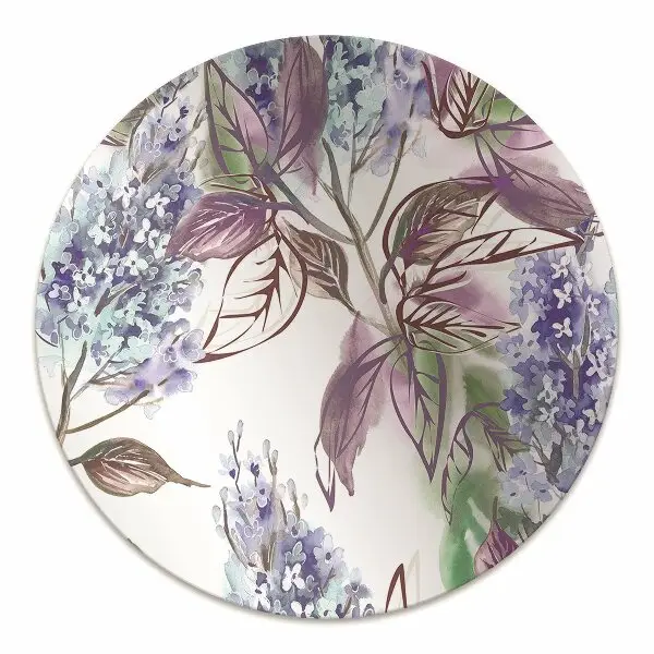 protectie podea birou frunze violet